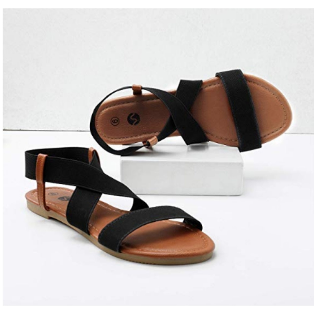 NEW Elastic Strappy Sandal